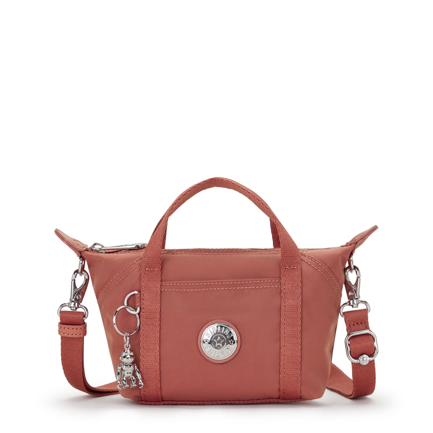 KIPLING-Art Compact-Small Crossbody (With Removable Shoulderstrap)-Grand Rose-I7492-5FB