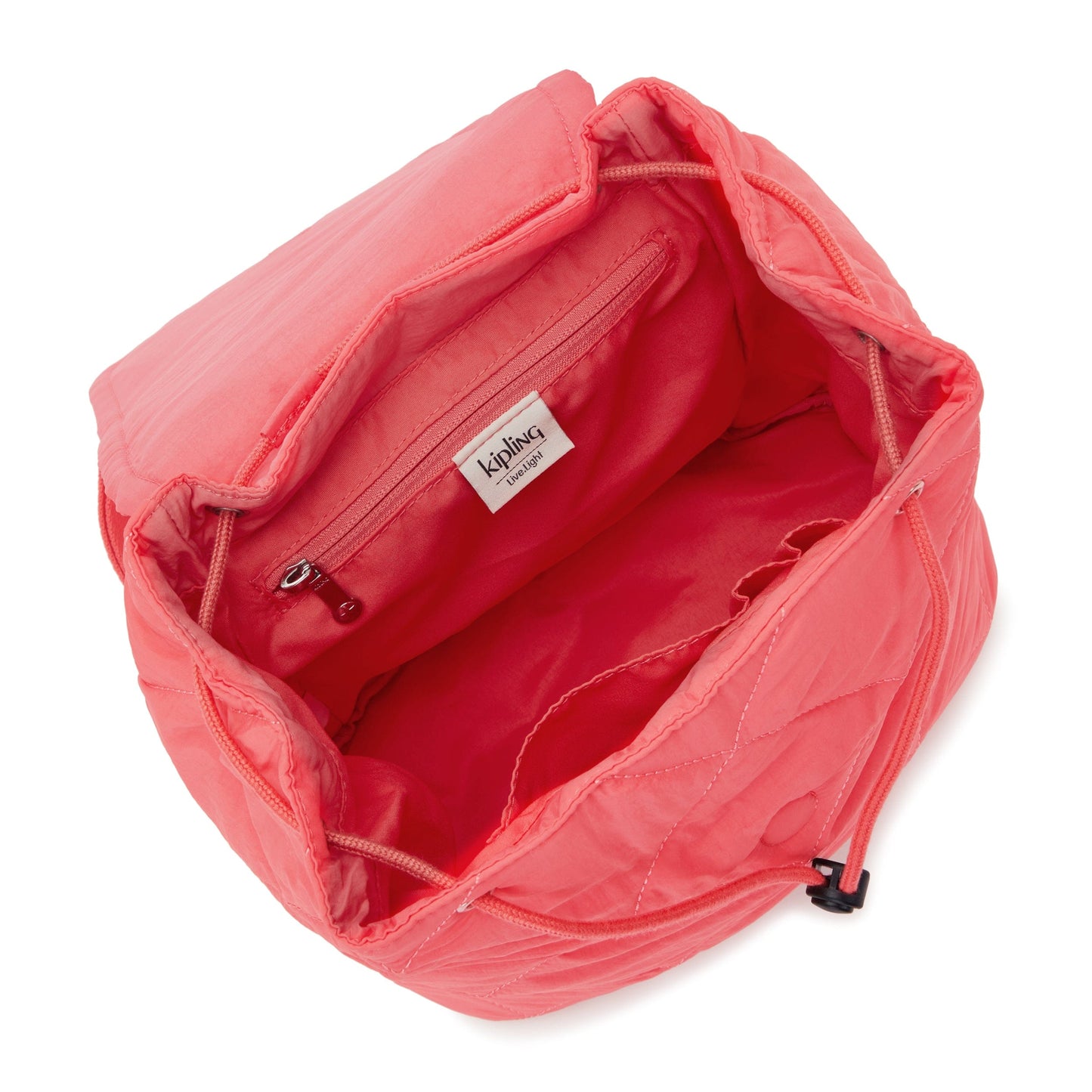 Kipling-Adino-Small Backpack-Cosmic Pink Quilt-I7510-66U