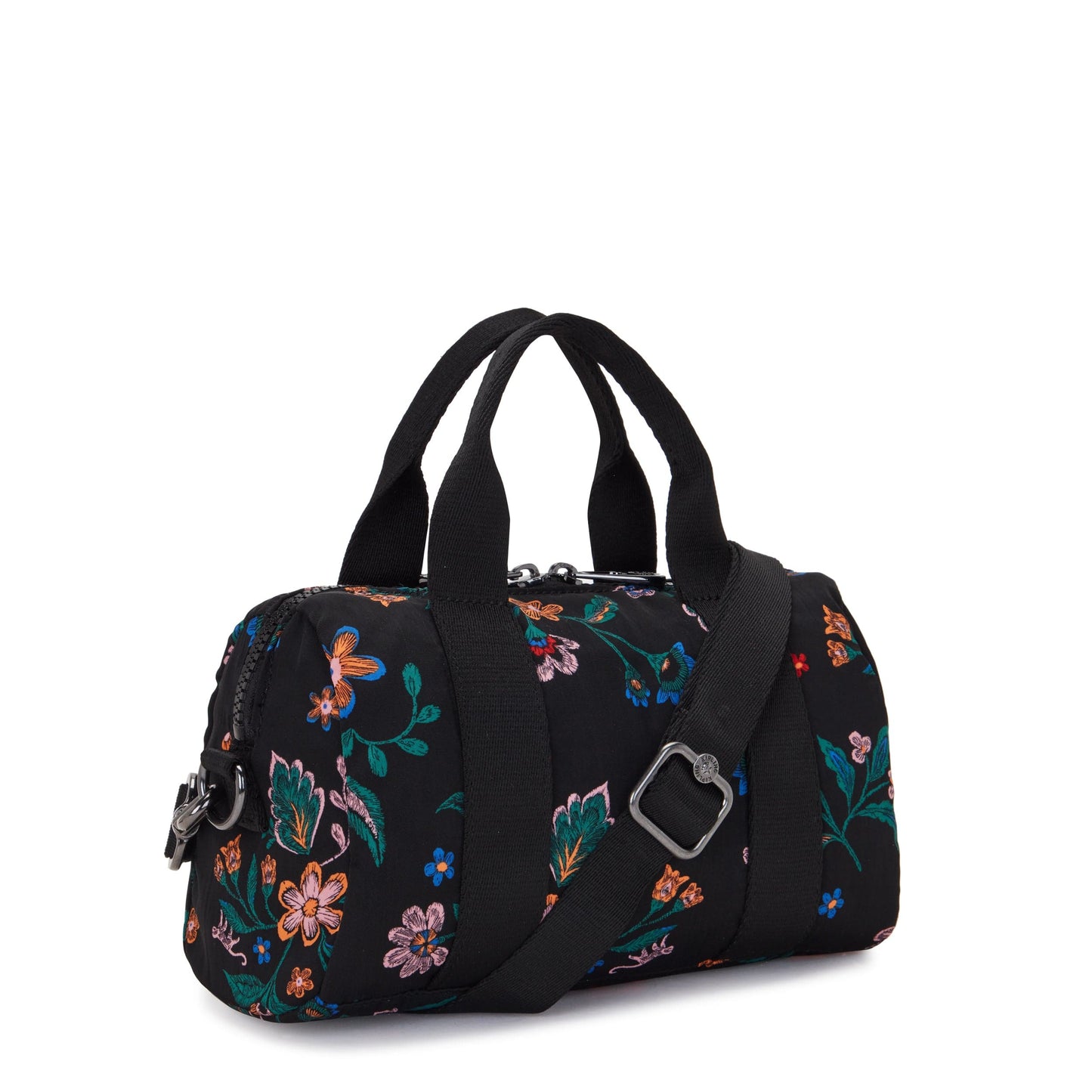 Kipling-Bina-Small Handbag (With Removable Shoulderstrap)-Frida Kahlo Floral-I7598-3Nf