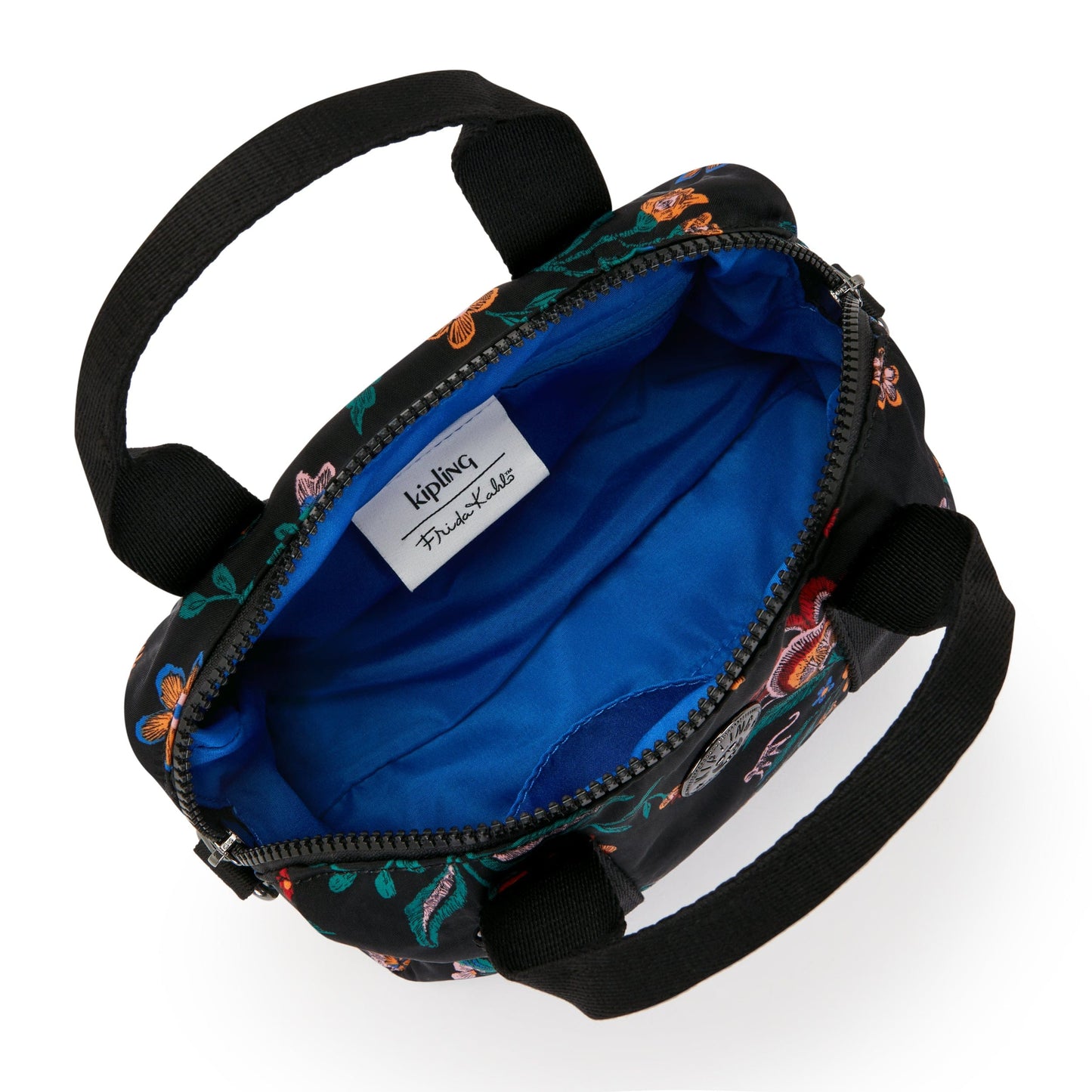 Kipling-Bina-Small Handbag (With Removable Shoulderstrap)-Frida Kahlo Floral-I7598-3Nf