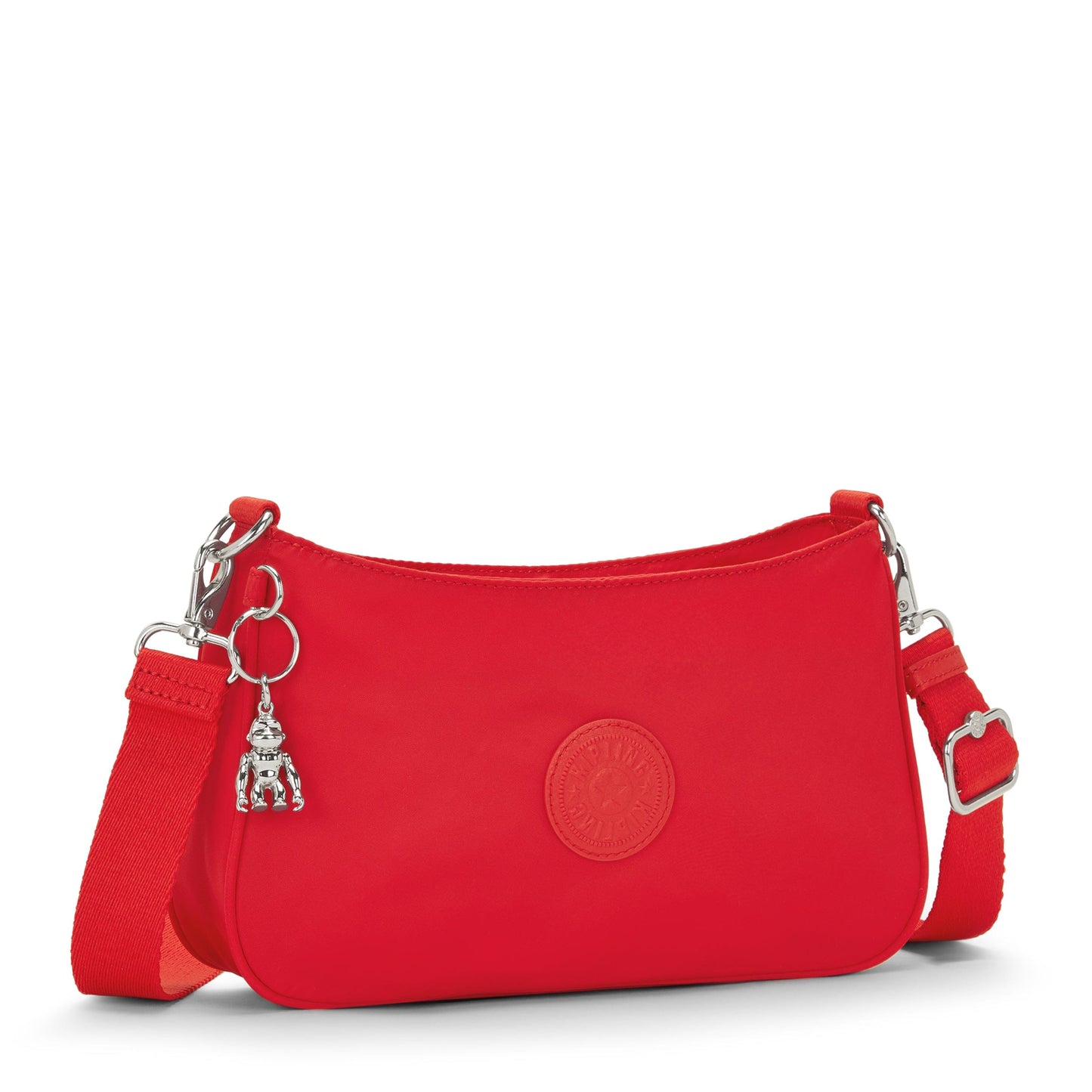 Kipling-Lauri-Small Shoulderbag (With Two Detatchable Strap)-Party Pink Paka-I7608-1Nk