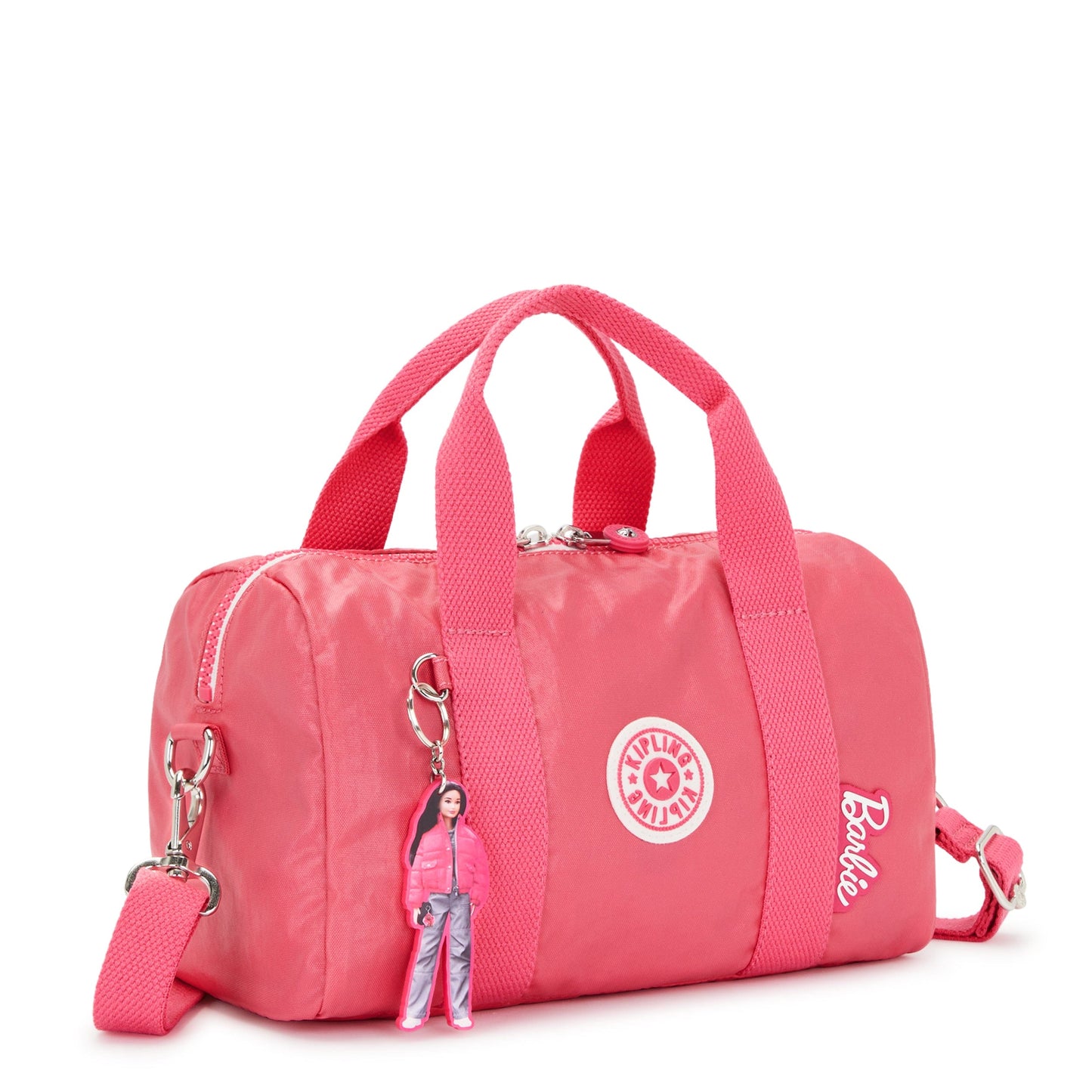 Kipling-Bina M-Medium Handbag (With Detachable Shoulderstrap)-Lively Pink-I7678-B1R
