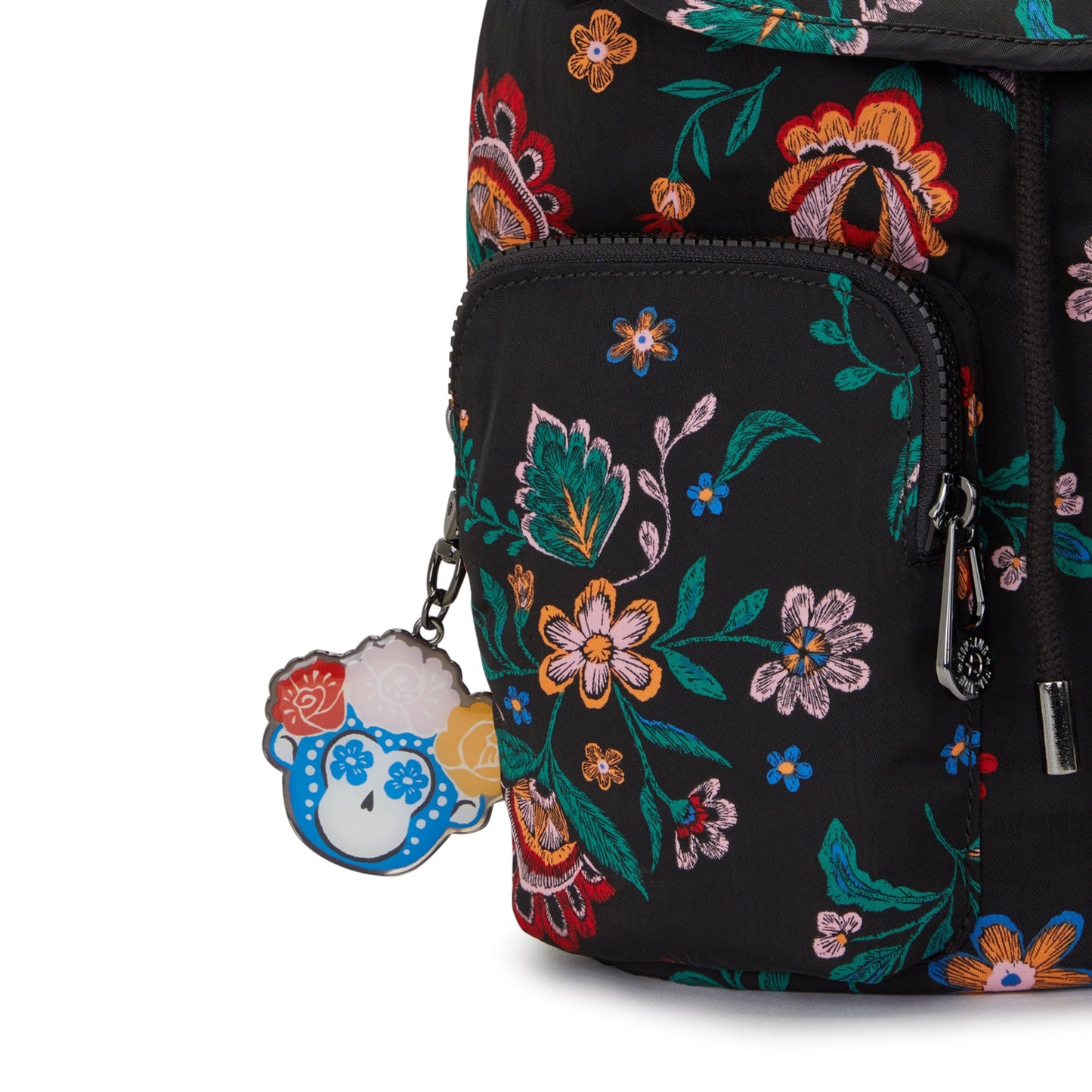 Kipling-Anto S-Small Backpack-Frida Kahlo Floral-I7760-3Nf