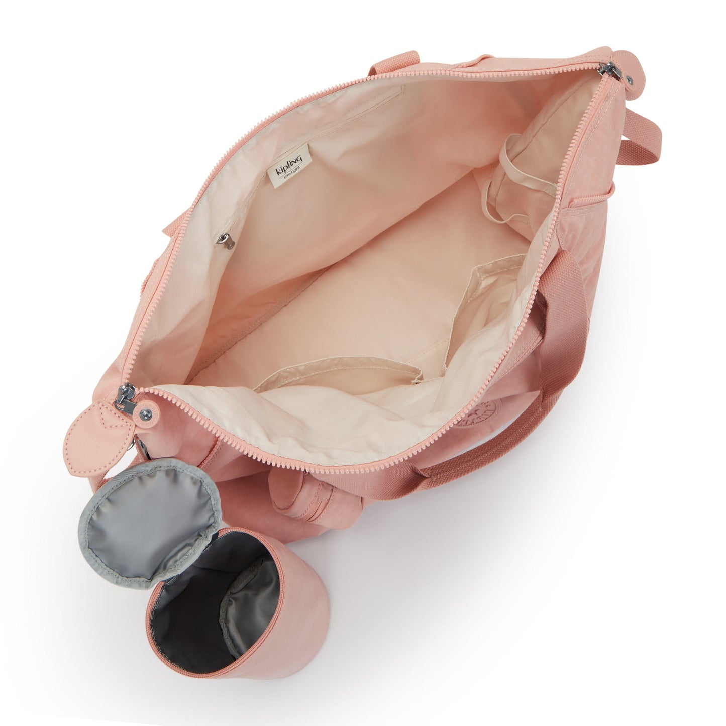 Kipling-Art M Baby Bag-Large Babybag (With Changing Mat)-Tender Rose-I7793-D8E