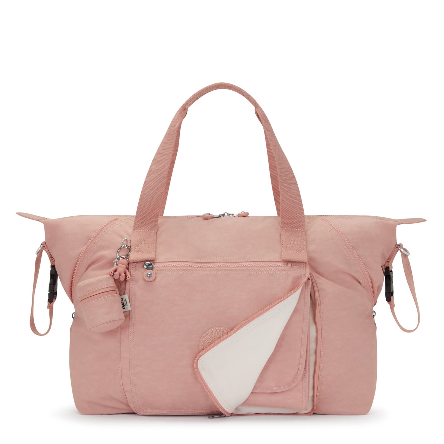Kipling-Art M Baby Bag-Large Babybag (With Changing Mat)-Tender Rose-I7793-D8E