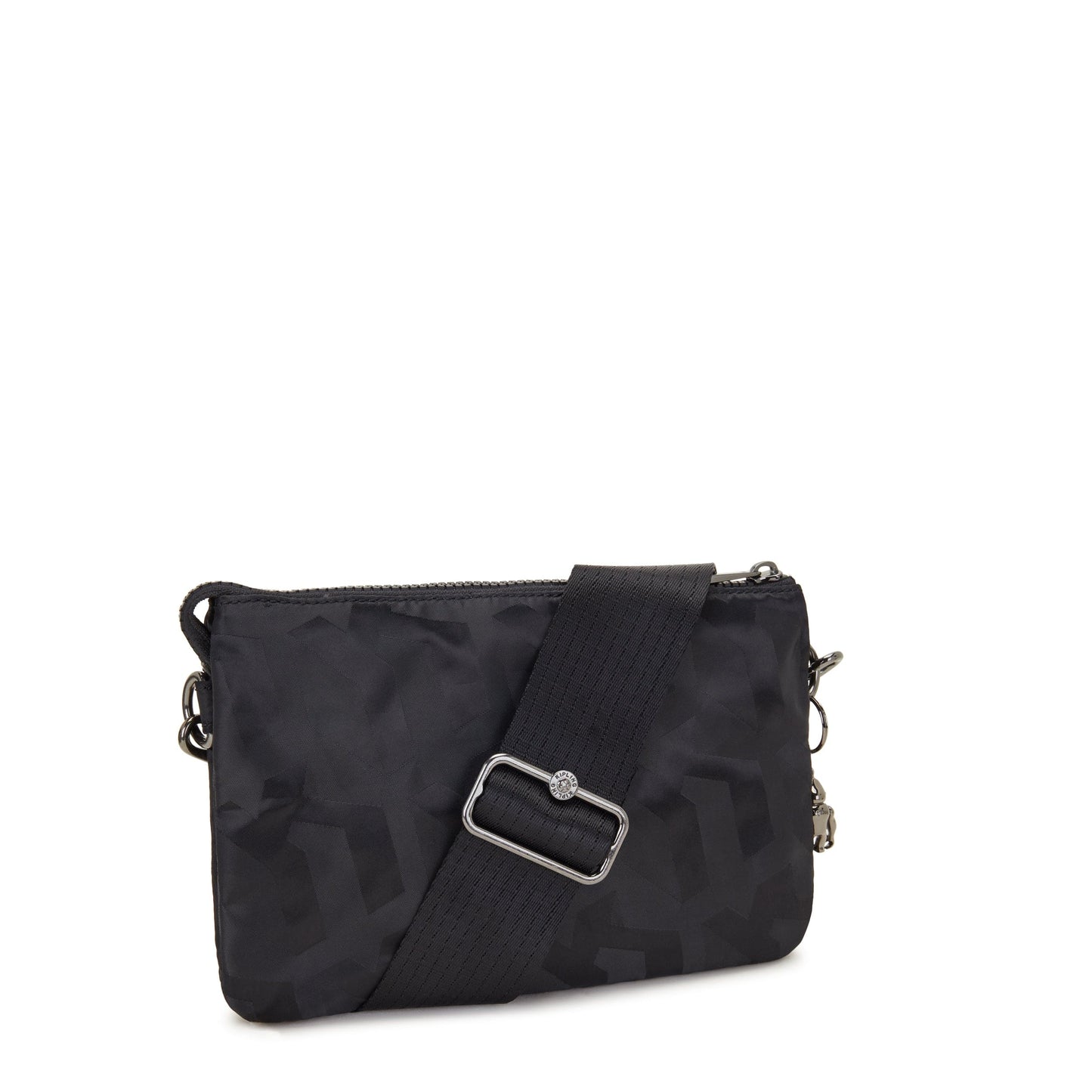 Kipling-Riri-Small Crossbody (With Removable Strap)-Black 3D K Jacquard-I7803-2Nw