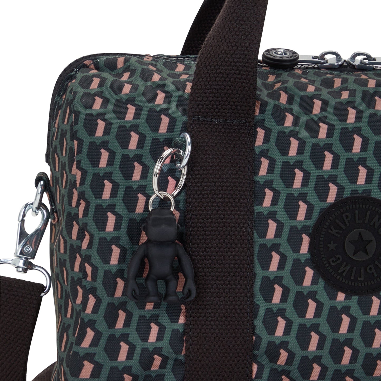 Kipling-Bina M-Medium Handbag (With Detachable Shoulderstrap)-3D K Pink-I7990-E1A