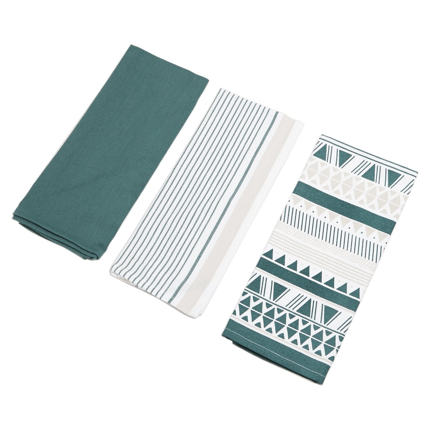 NOAH AZTEC ASSORTED 3PK KITCHEN TOWEL - 33075