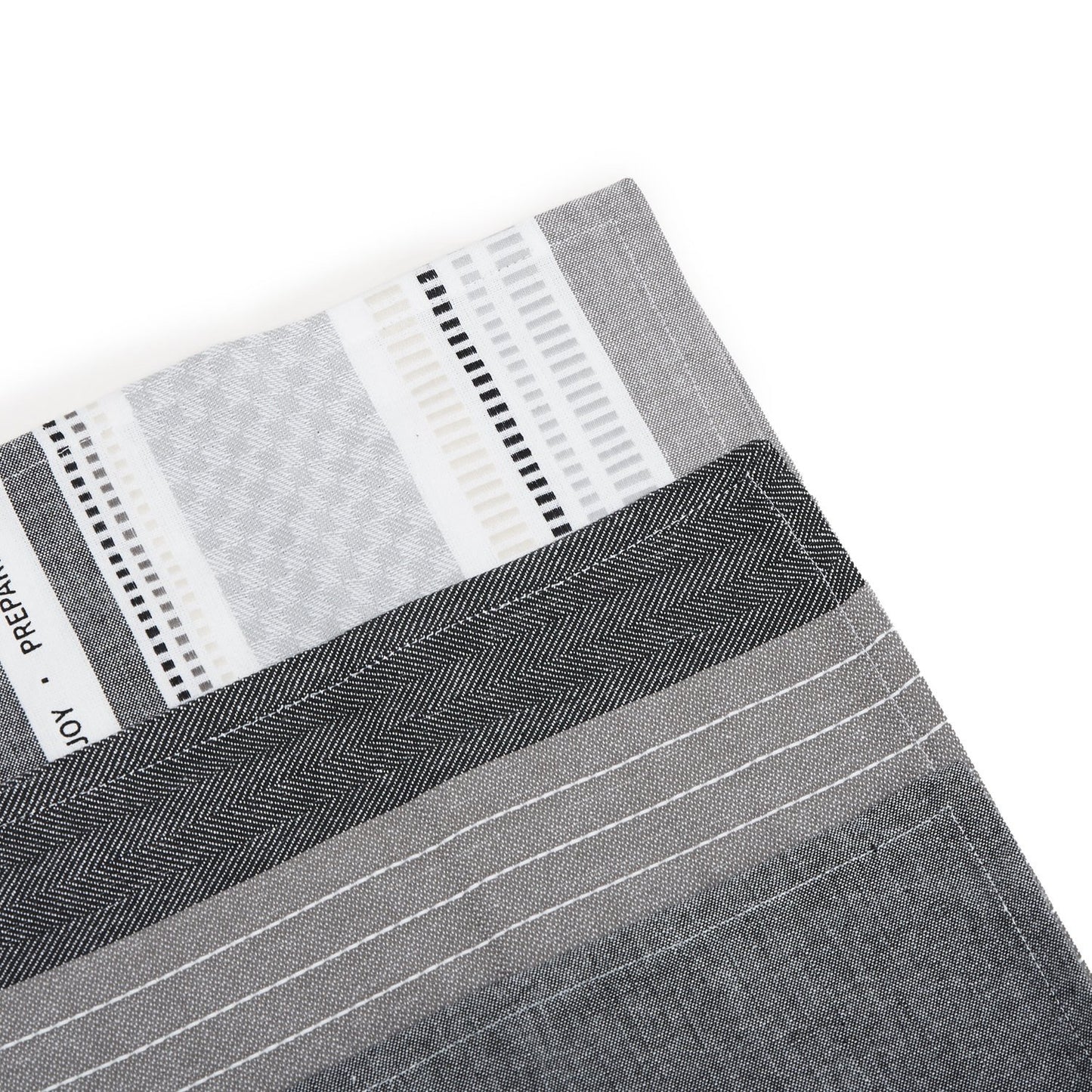 Ladelle Oliver Assorted 3Pk Kitchen Towel - 33077