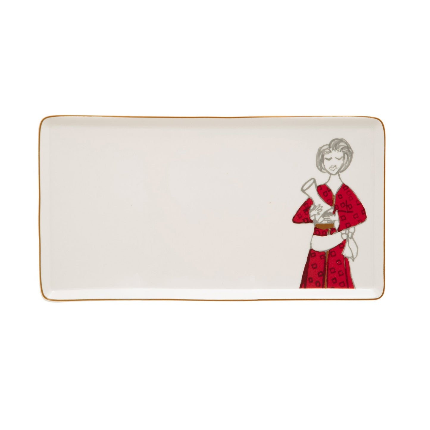 L'atelier FB Party Rectangular Plate - 27.8 x 15.1 cm - TC 4714 012 - Jashanmal Home