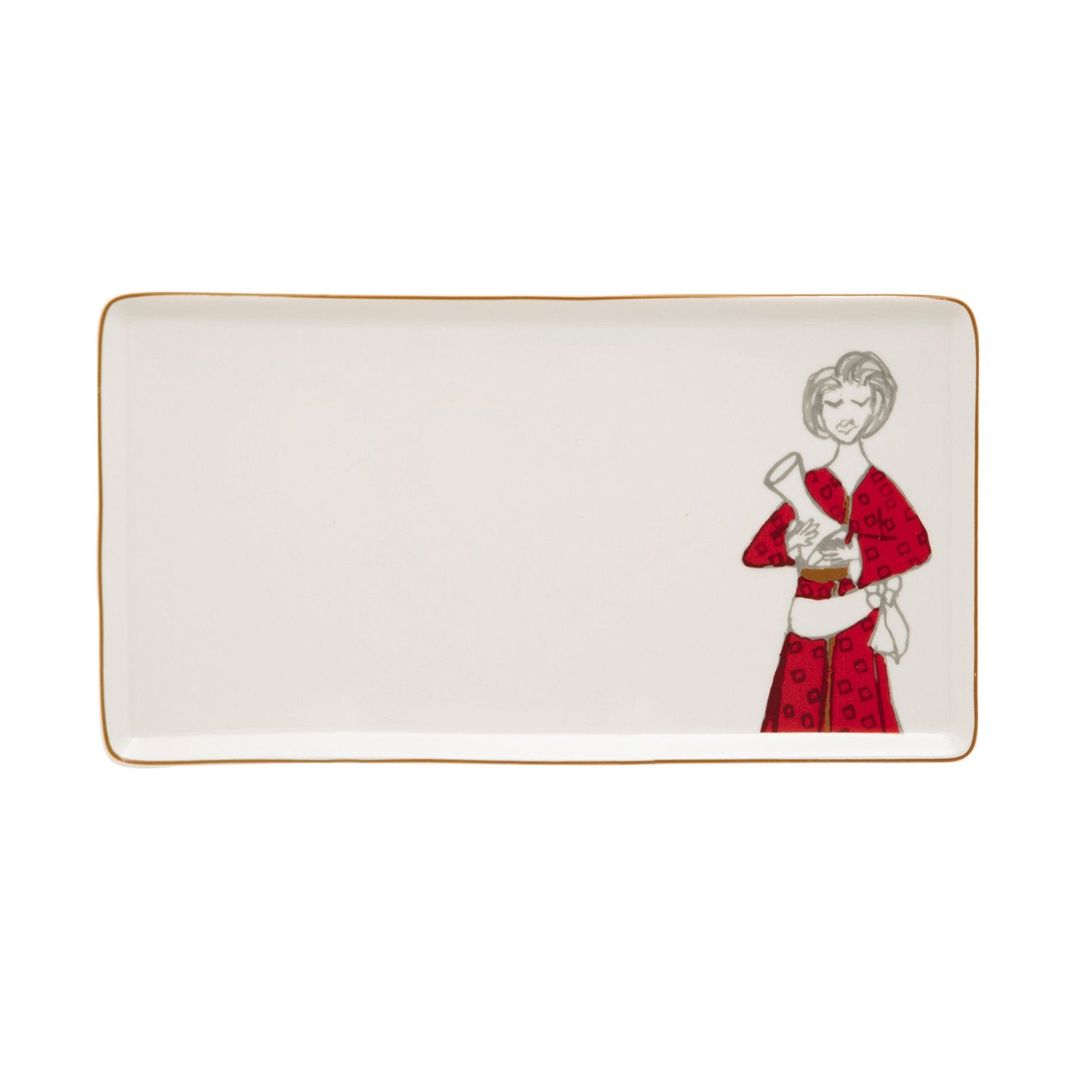 L'atelier FB Party Rectangular Plate - 27.8 x 15.1 cm - TC 4714 012 - Jashanmal Home