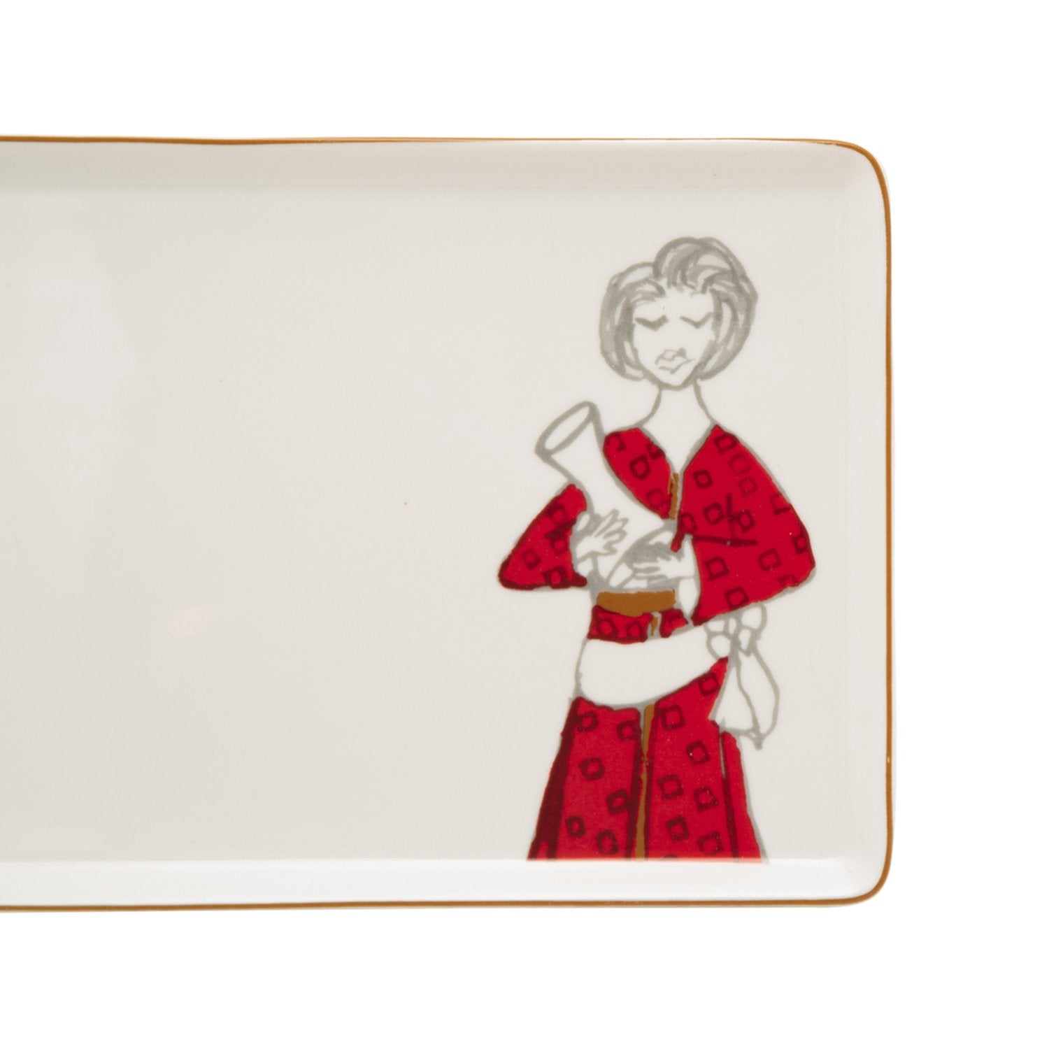L'atelier FB Party Rectangular Plate - 27.8 x 15.1 cm - TC 4714 012 - Jashanmal Home