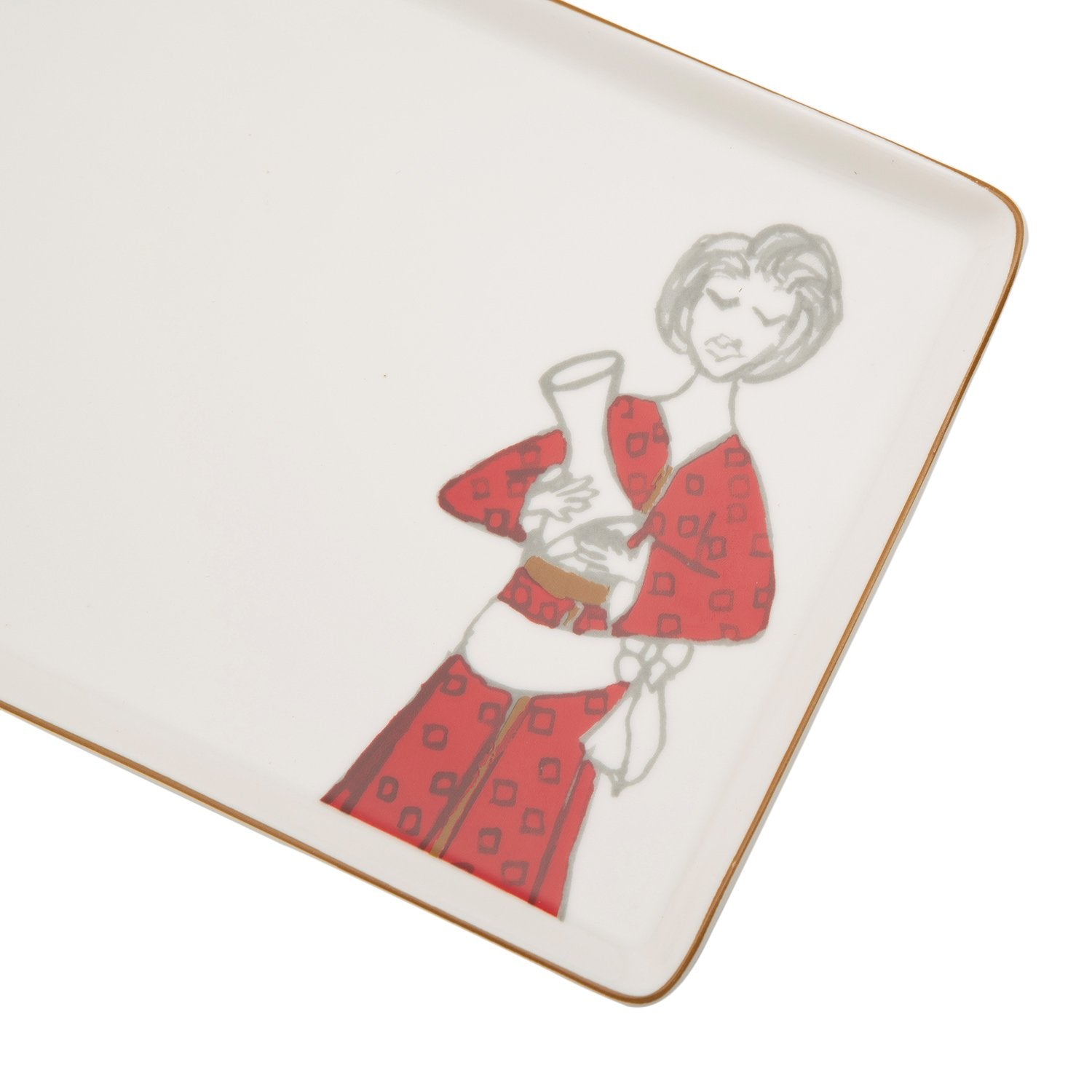 L'atelier FB Party Rectangular Plate - 27.8 x 15.1 cm - TC 4714 012 - Jashanmal Home
