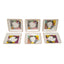 L'Atelier Fb Design Square Plate Set - 11.4 X 11.4 Cm, 6 Pieces - Tc 4719 014
