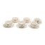 L'Atelier Fb Zaman Tea Cup And Saucer Set - 220 Cc., 12 Pieces - Tc 4712 013