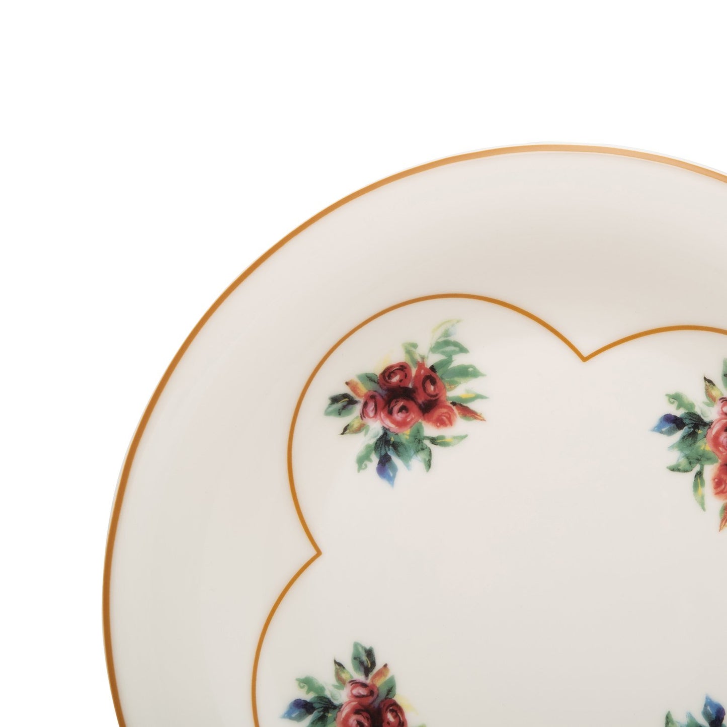 L'atelier FB Pastel Coupe Shape Dinner Plate Set - 26.5 x 26.5 cm, 6 Pieces - TC 4717 010 - Jashanmal Home
