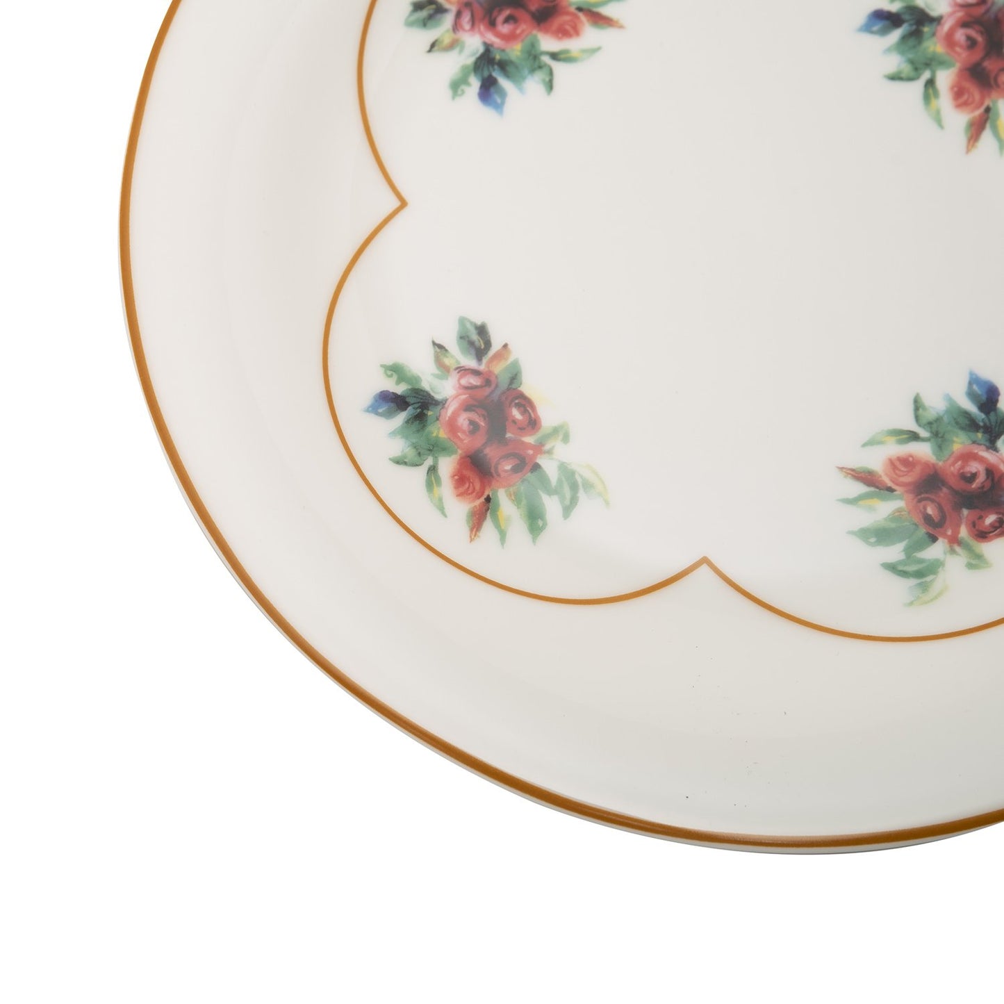 L'atelier FB Pastel Coupe Shape Dinner Plate Set - 26.5 x 26.5 cm, 6 Pieces - TC 4717 010 - Jashanmal Home