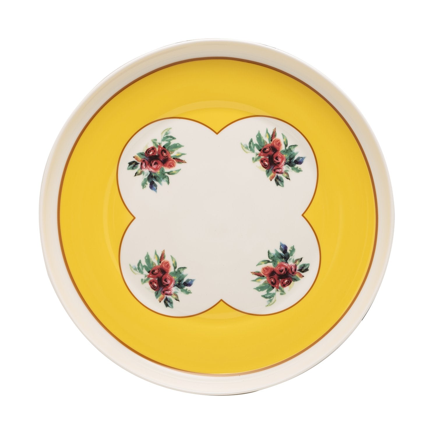 L'atelier FB Pastel Coupe Shape Round Deep Big Plate - 40.5 cm - TC 4717 016 - Jashanmal Home