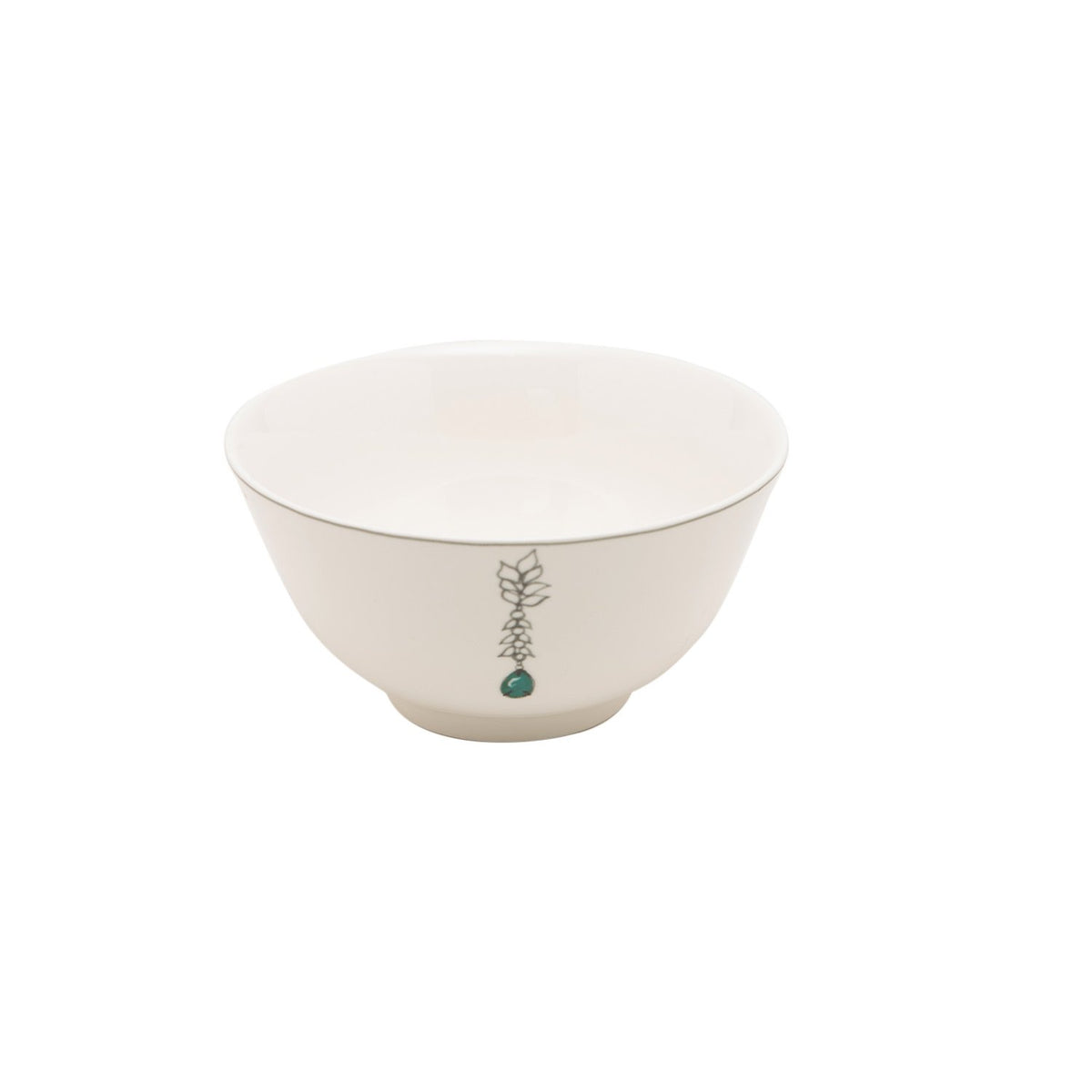 L'atelier FB Emerald Bowl Set - 12.8 x 6.8 cm, 6 Pieces - TC 4711 014 - Jashanmal Home