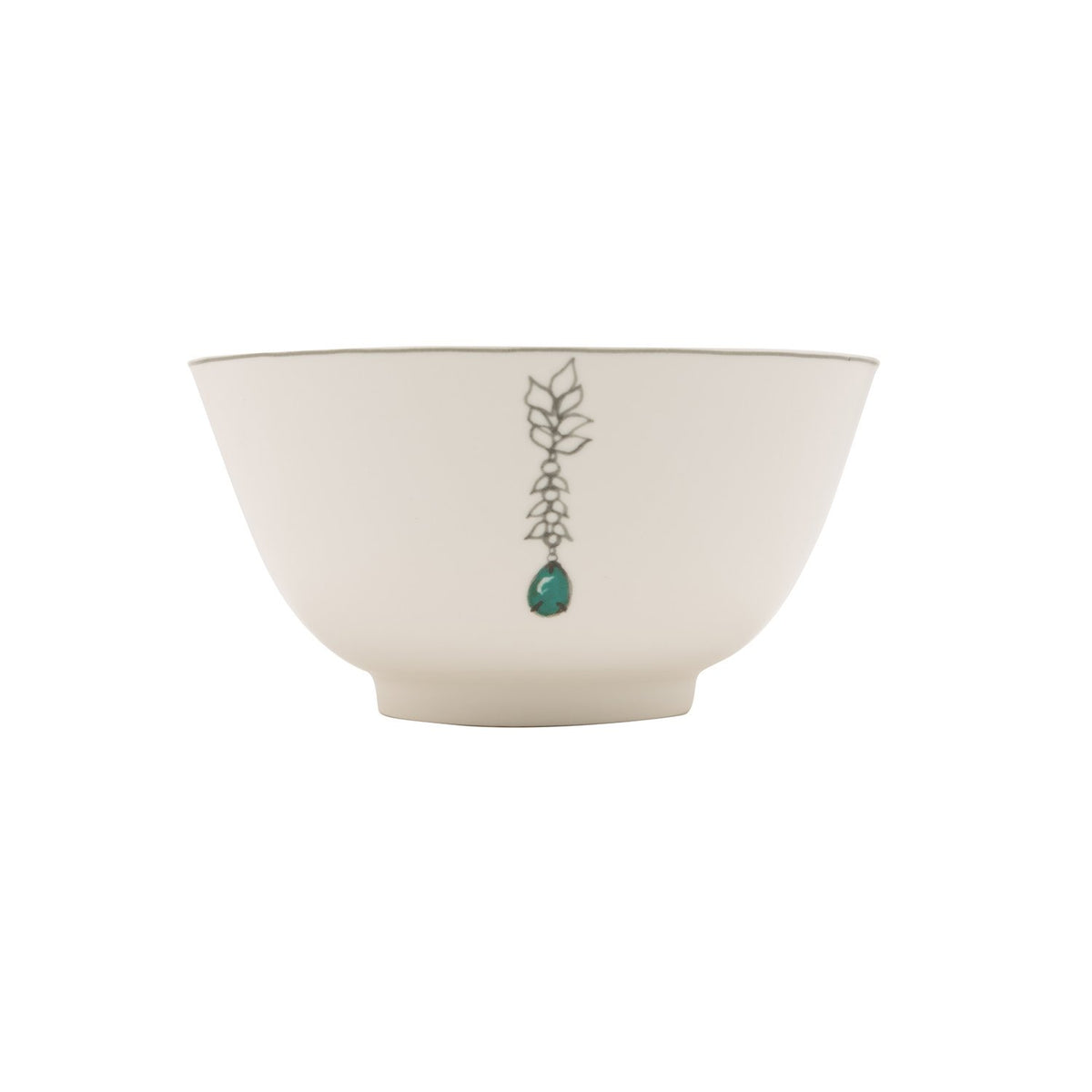 L'atelier FB Emerald Bowl Set - 12.8 x 6.8 cm, 6 Pieces - TC 4711 014 - Jashanmal Home