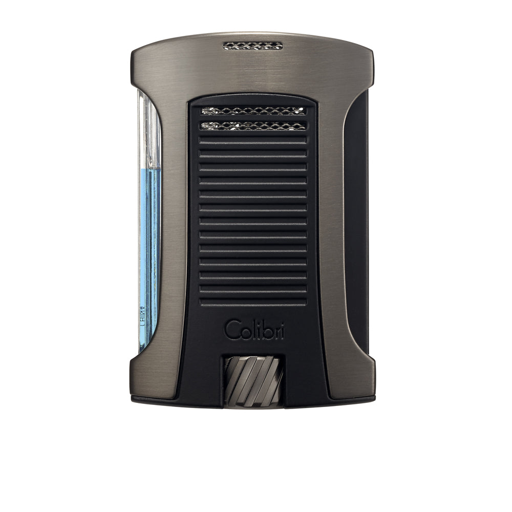 COLIBRI LIGHTER DAYTONA GUNMETAL + BLACK