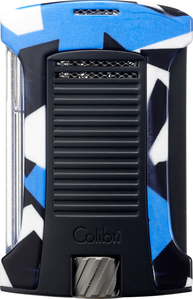 COLIBRI LIGHTER DAYTONA CAMO BLUE