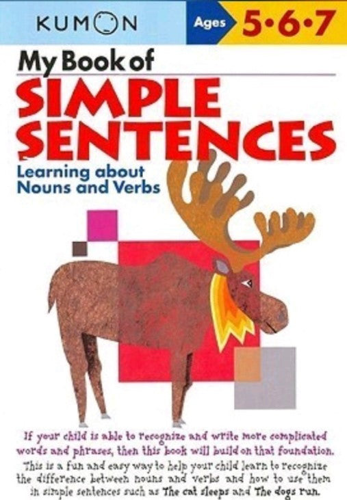 MY BOOK OF SIMPLE SENTENCES