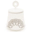 Otantik Tw3002-S Date Bowl Set - White And Silver, 3 Piece - Tw3002-S