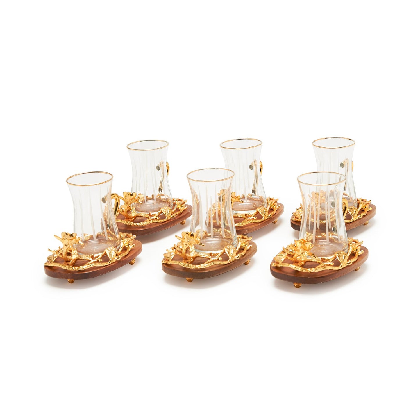 Otantik 12Pc Turkish Tea Set - F1047-6