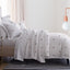 Vegora Printed Microfiber Palome 4Pc Duvet Cover Set - 83009411