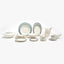 Porland Porselen Mahpeyker Dinner Set - 85 Piece - 04Alm004204