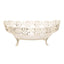 Right Season Oval Bowl With Foot - Silver - 988067