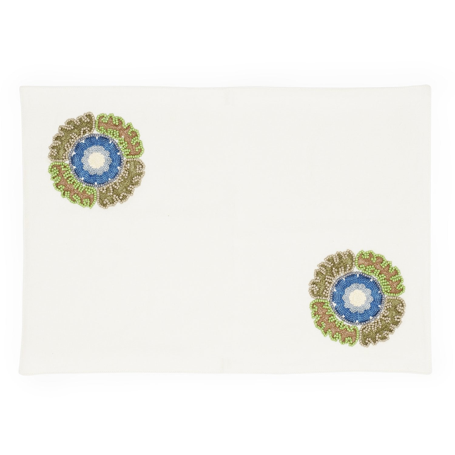 ARVIND RECT SHAPE EMB PLACEMAT 48X33 - PM183001