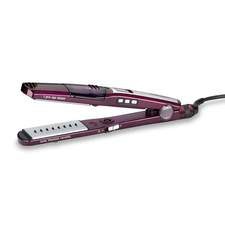 Babyliss I-Pro 230 Steam Straightener Detangle Retractable Comb St395Sde