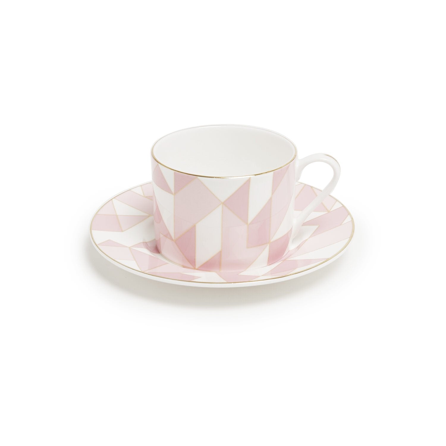 MARQUITE FINE BONE CHINA 12PC COFFEE CUP & SAUCER