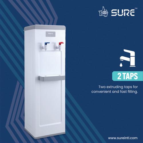 Sure Hot & Cold Top Loading Water Dispenser, White - Sf1800Wm
