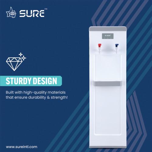Sure Hot & Cold Top Loading Water Dispenser, White - Sf1800Wm