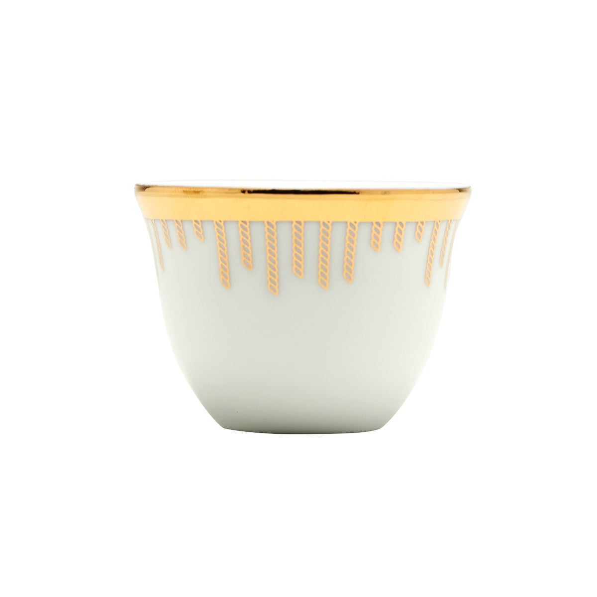 Dankotuwa Kane Gold 12Pc Cawa Cups - Kane-0182/12