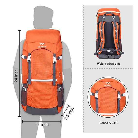 Verge 45 Hiking Rucksack Orange 8903338148586