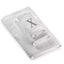 Avanti Monogram Block Letter X - White And Silver - 022574X