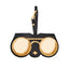 Any Di Cowhide Golden Eye Leather Sunglasses Cover - Sp101602-Sg