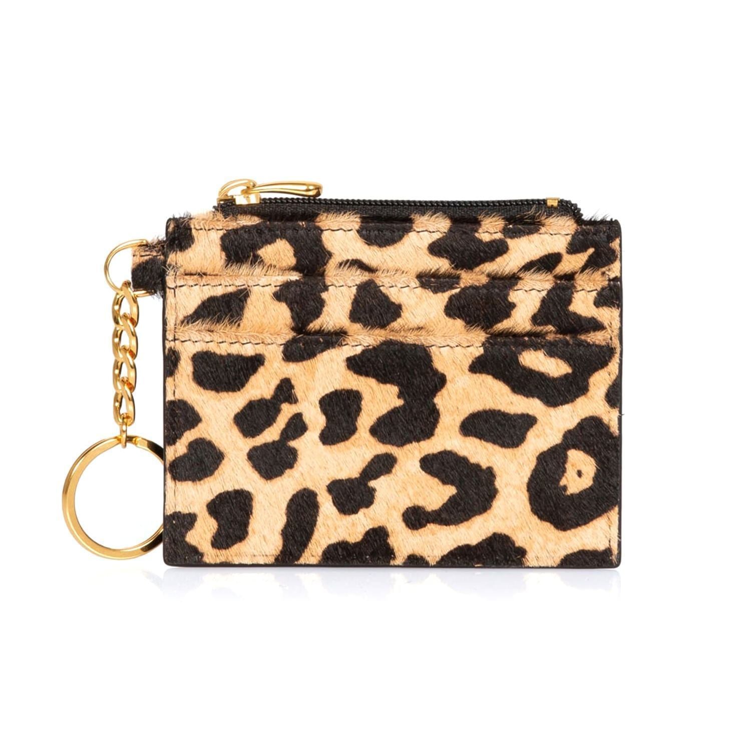 Any Di Cowhide Mini Cardkeeper - Leo Fur - CK101702-LF - Jashanmal Home