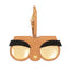 Any Di Cowhide Eyebrow Leather Sunglasses Cover - Sp101602-Eb