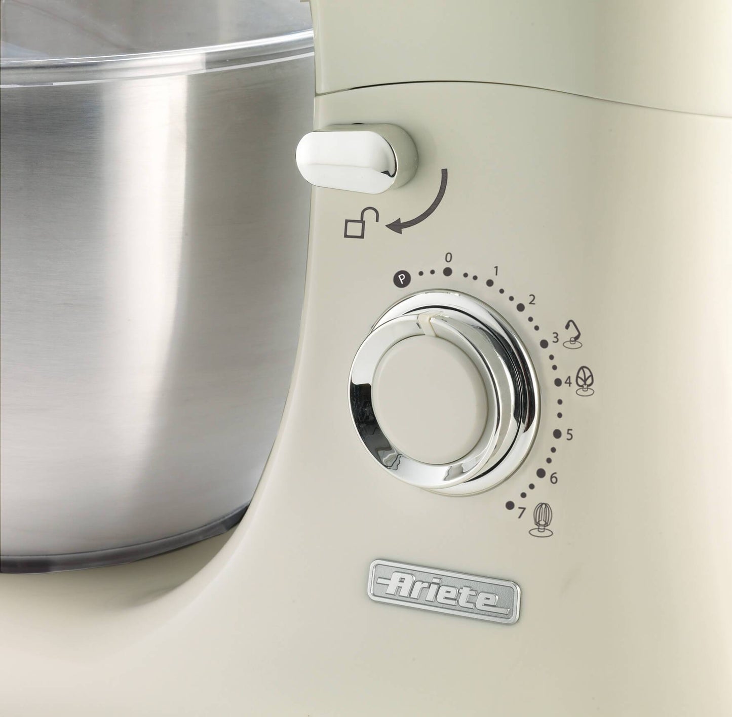 Ariete Vintage Kitchen Machine Cream/Blue, 1588-Bl