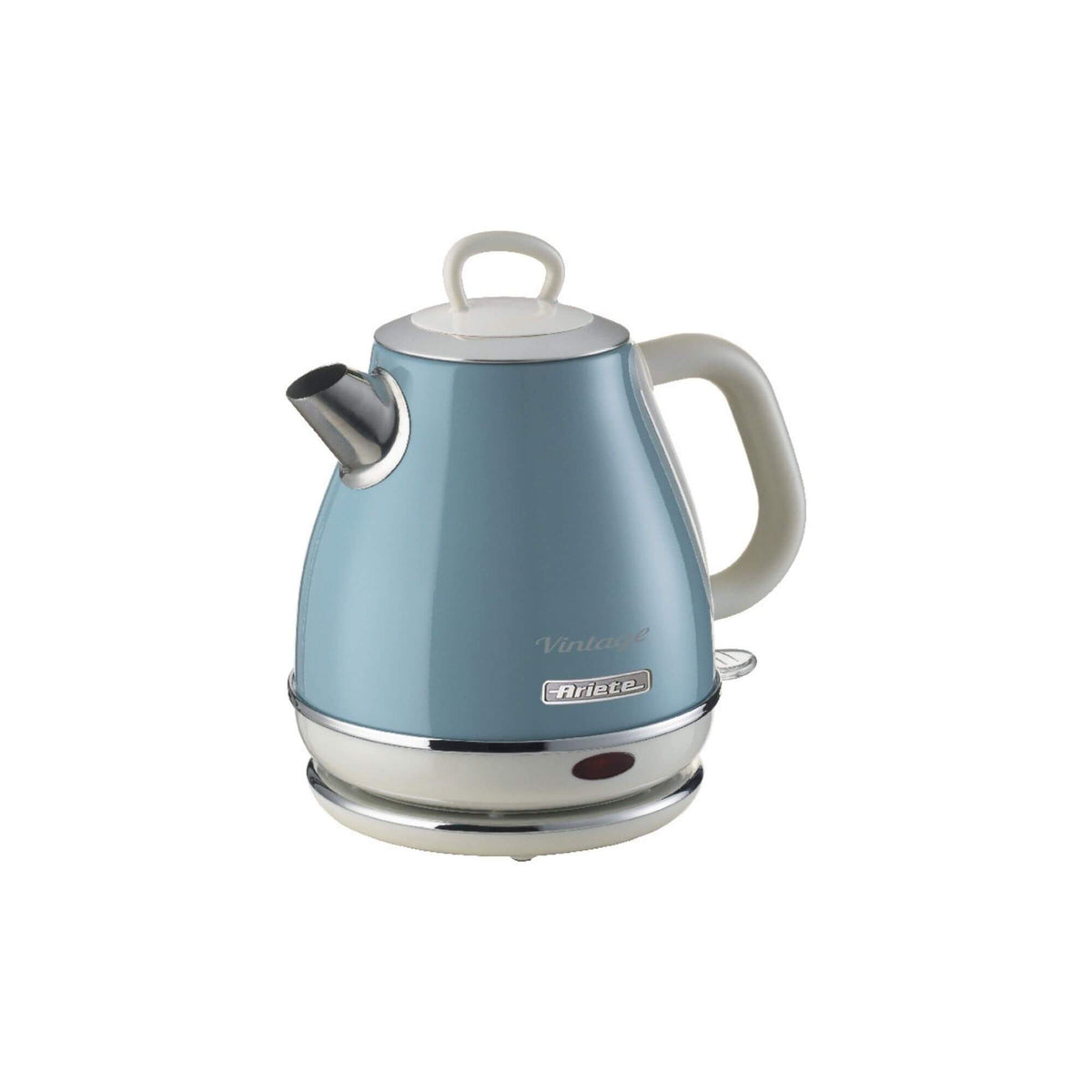ARIETE VINTAGE KETTLE 1L, CREAM/BLUE, 2868