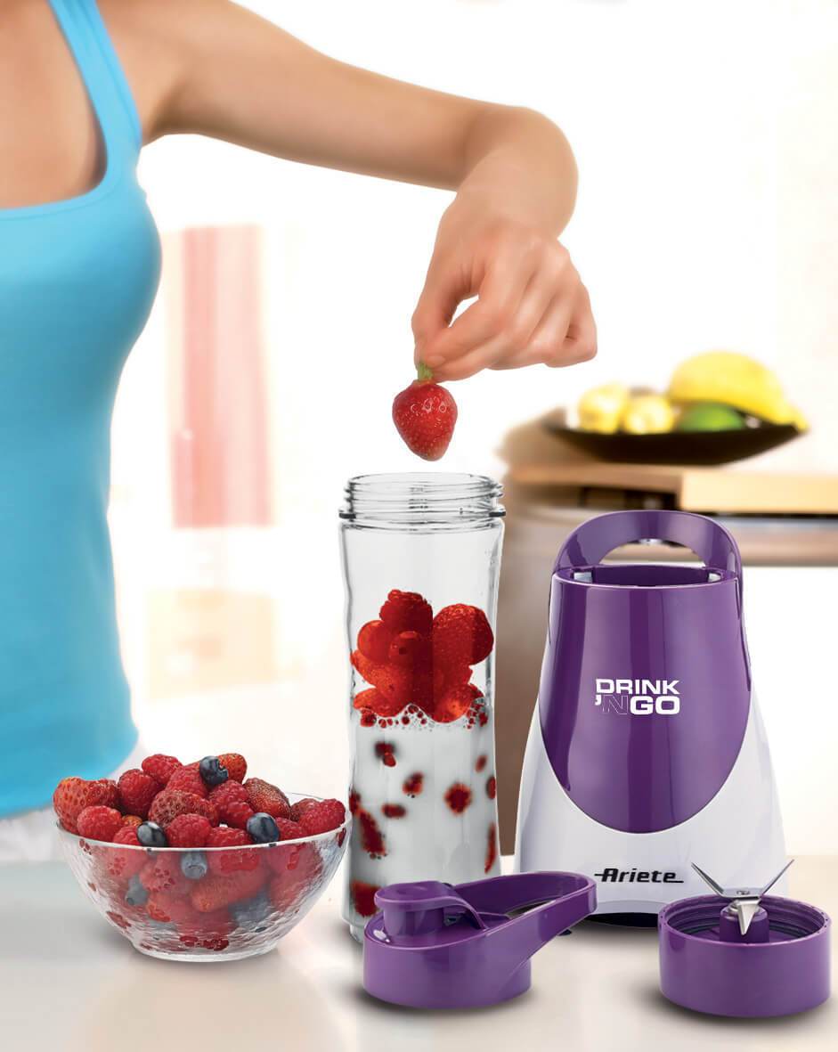 Ariete Drink’Ngo Smoothie Blender Purple 0563/03