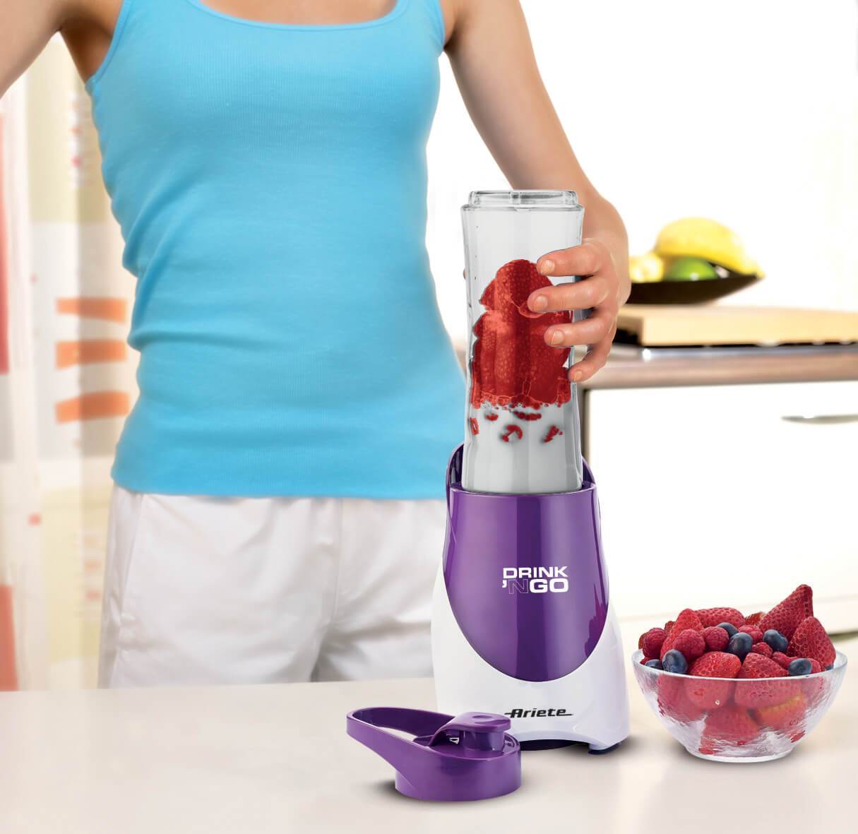 Ariete Drink’Ngo Smoothie Blender Purple 0563/03