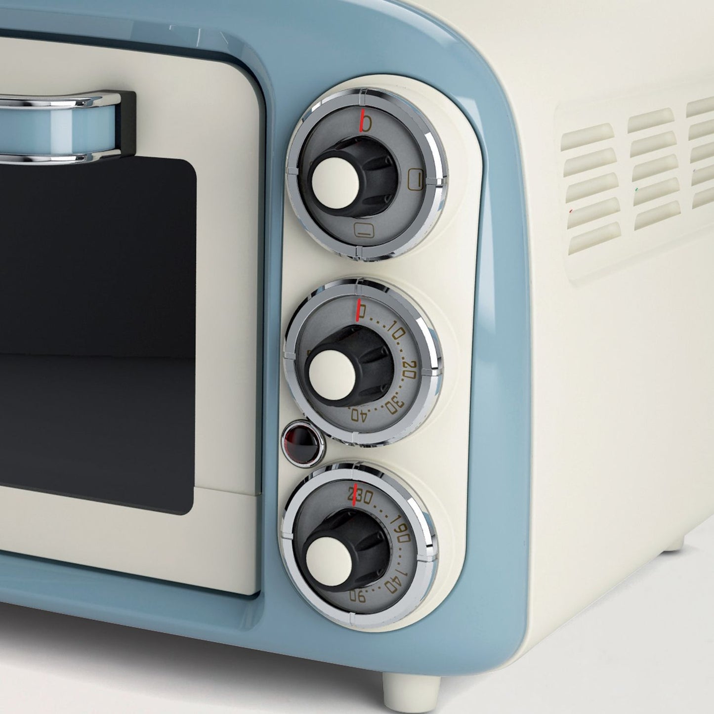 Ariete Vintage Oven, Cream/Blue 0979