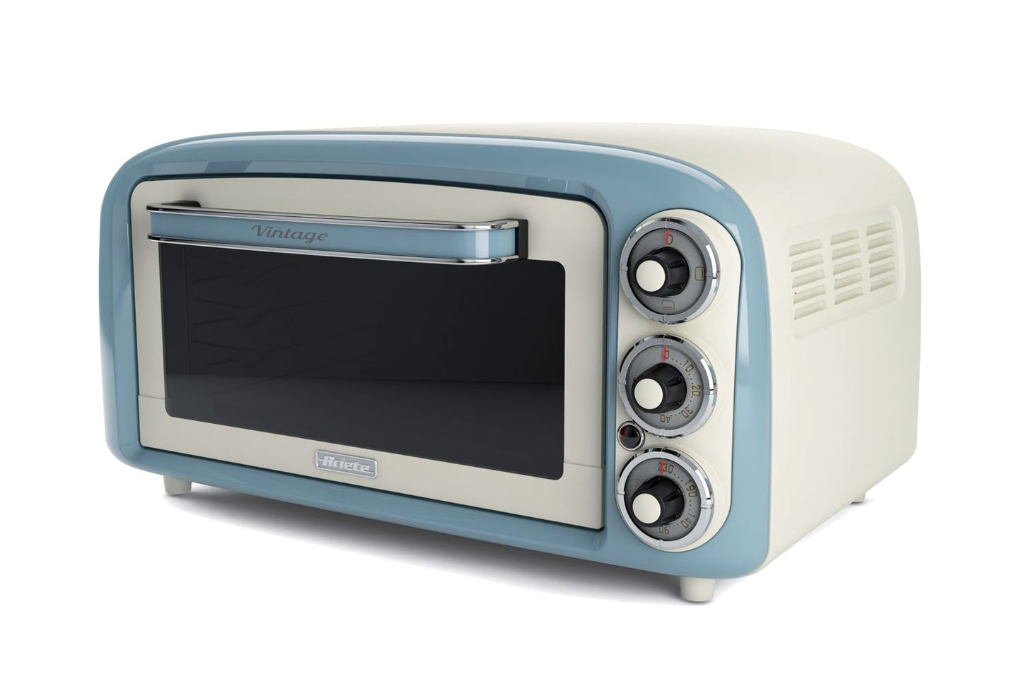 ARIETE VINTAGE OVEN, CREAM/BLUE 0979