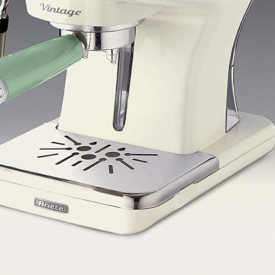 Ariete Vintage Pump Espresso Machine Cream/Green, 1389-Gr